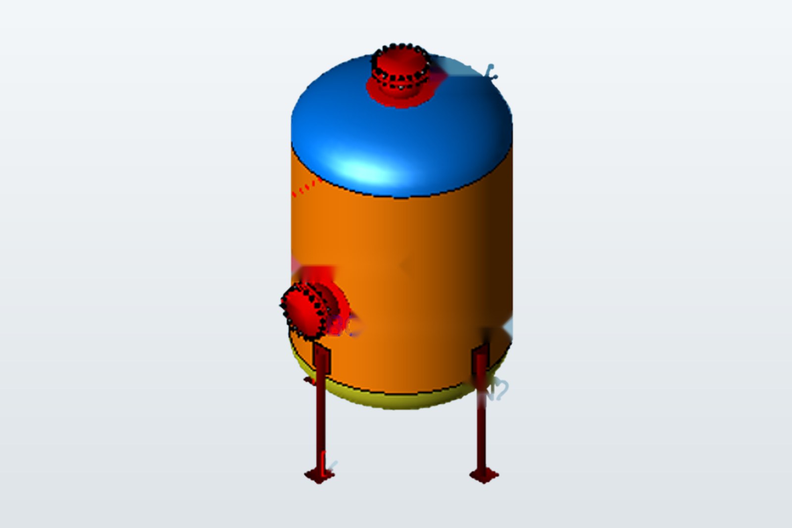 Memorial de cálculo de vasos de pressão, conforme ASME VIII, Divisão 1